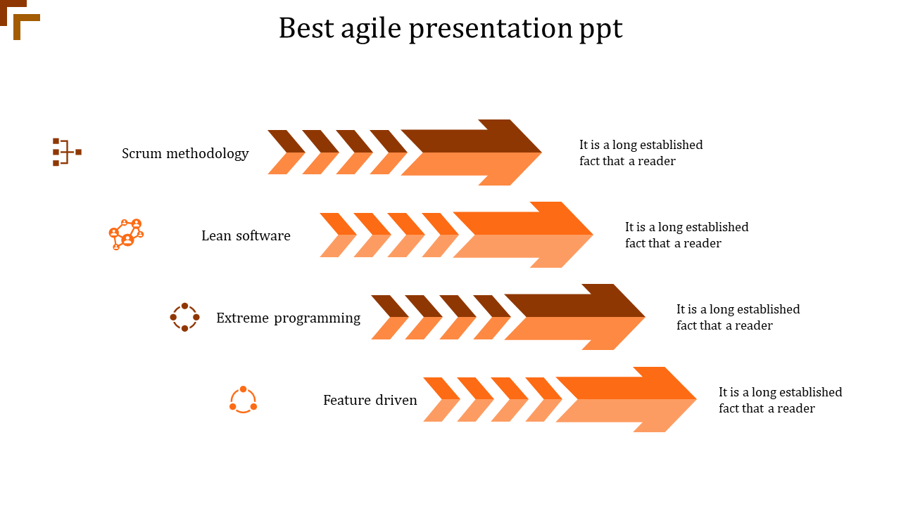 agile powerpoint template-4-orange